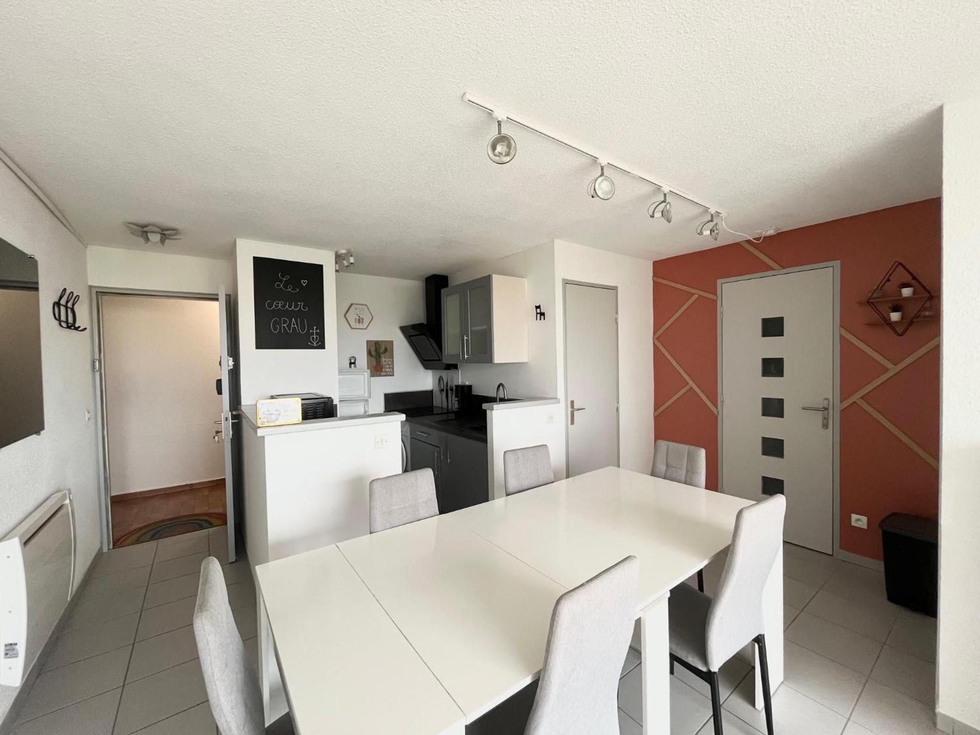 Appartement Devant La Mer + Parking Ле-Гро-дю-Руа Экстерьер фото